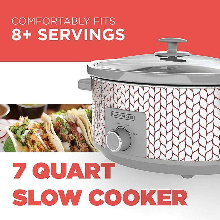 7-Quart Slow Cooker-Geometric