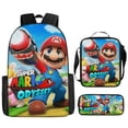 thumbnail image 1 of Rick And Morty School Bag Three-piece, Multi-size Backpack, Student School Bag, 1 of 3