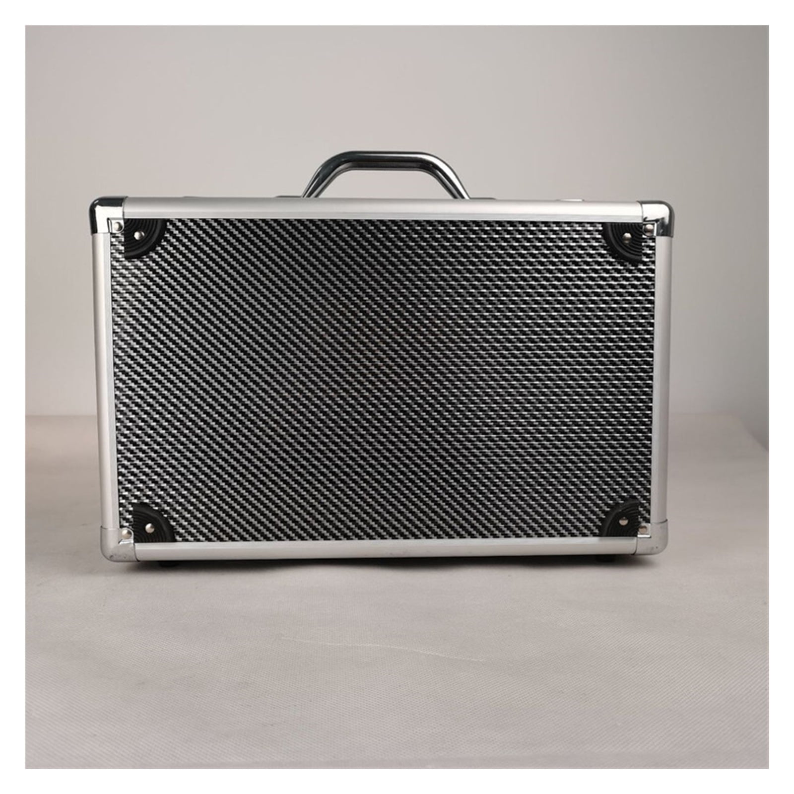 Multifunctional Suitcase Tool Organizer Box Hard Case Portable Toolbox File Storage Organizers Box Instrument Case Carbon Fibre ,Easy to Use