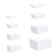 thumbnail image 5 of 8x Caja De Exhibición De Cubo De Acrílico Soportes Elevadores De Anidación Elevadores Para Comida Pastel Postre Blanco, 5 of 8