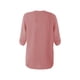 thumbnail image 5 of Qarigey Camisa de mujer con cuello en V Blusa suelta Manga larga Color sólido Top casual Prendas para la parte del cuerpo Rojo XXL, 5 of 6