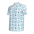 thumbnail image 2 of Balery Funny Chicken Printed Men’s Short Sleeve Polo Shirt, Midweight Men's Shirt,Golf Polo shirts -Small, 2 of 9
