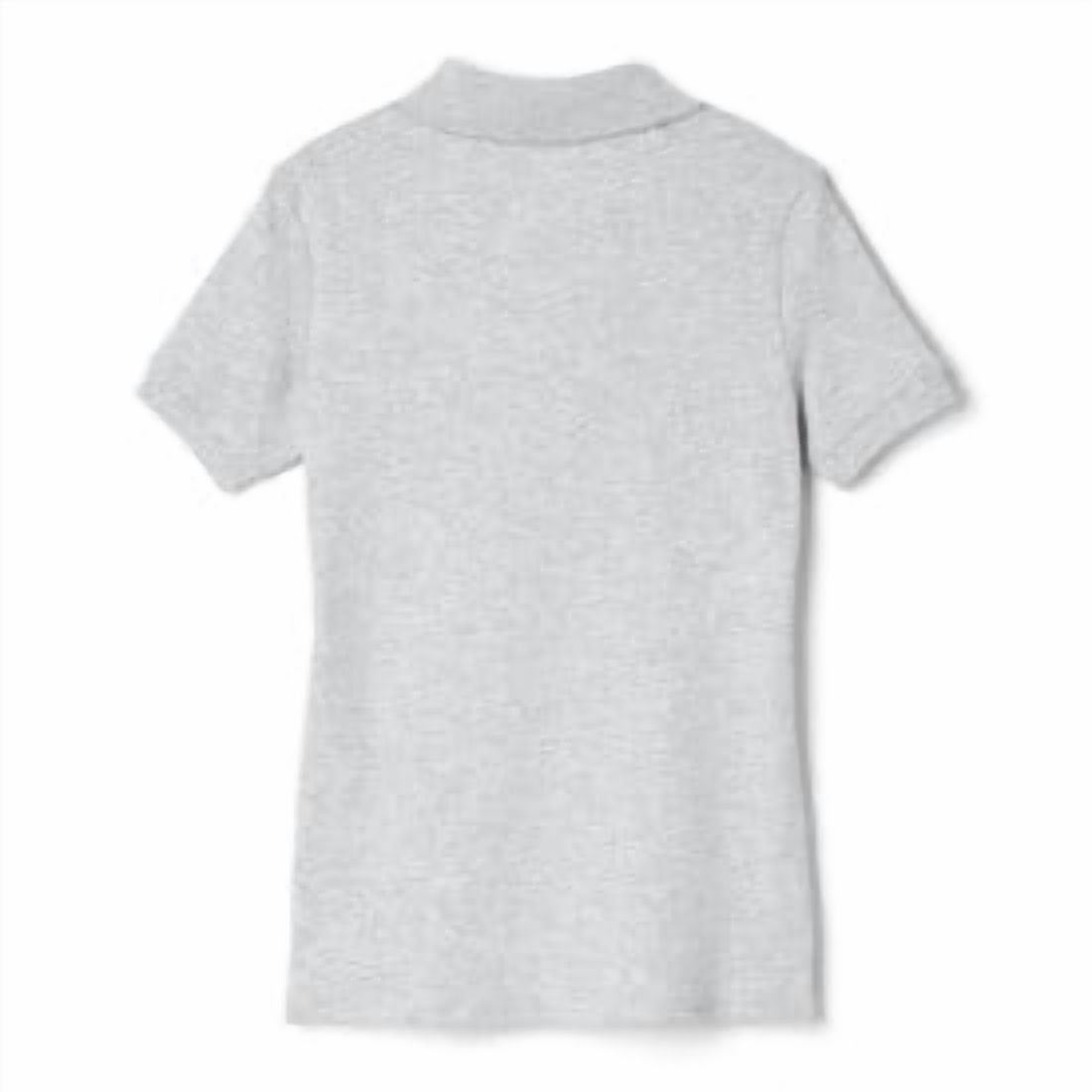 French Toast Girls School Uniform Short Sleeve Picot Collar Interlock Polo Shirt