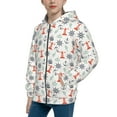 thumbnail image 2 of Kdxio Lighthouse Sailboat Pattern Kids Boys Girls Zip Up Hoodie 3D Printed Hooded Sweatshirt Hoody Coat with Pocket 7-12 Y-Medium, 2 of 6