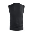 thumbnail image 2 of ameIAEA Men's Sweater Vest V Neck Cable Knitted Sleeveless Solid Color Pullover Sweater Fall Winter, 2 of 3