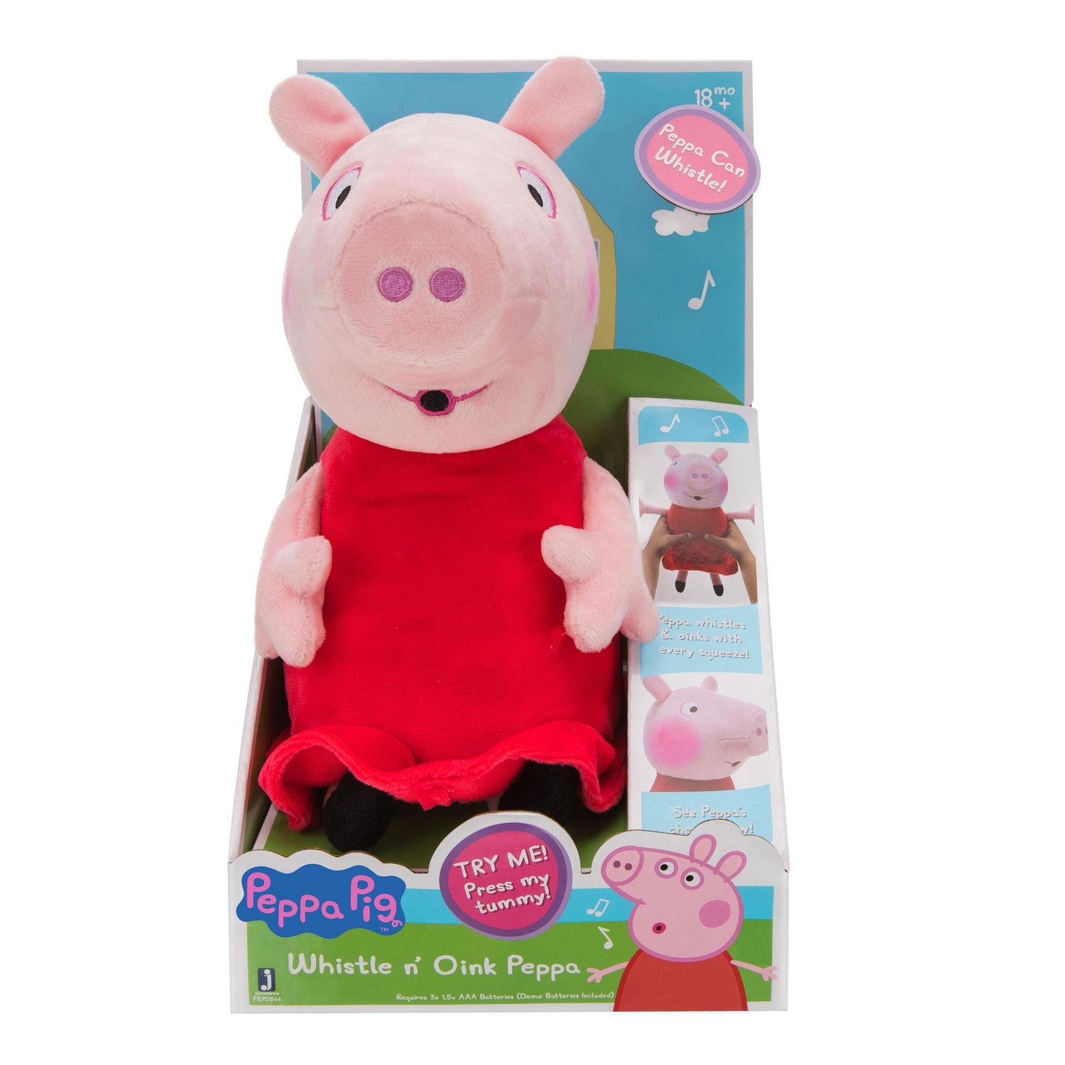 Peluche Peppa Pig Whistle N 'Oink Peppa