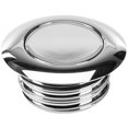 thumbnail image 1 of HardDrive Pop-up Screw in Vented 2.75in. Gas Caps, Chrome, 1 of 2