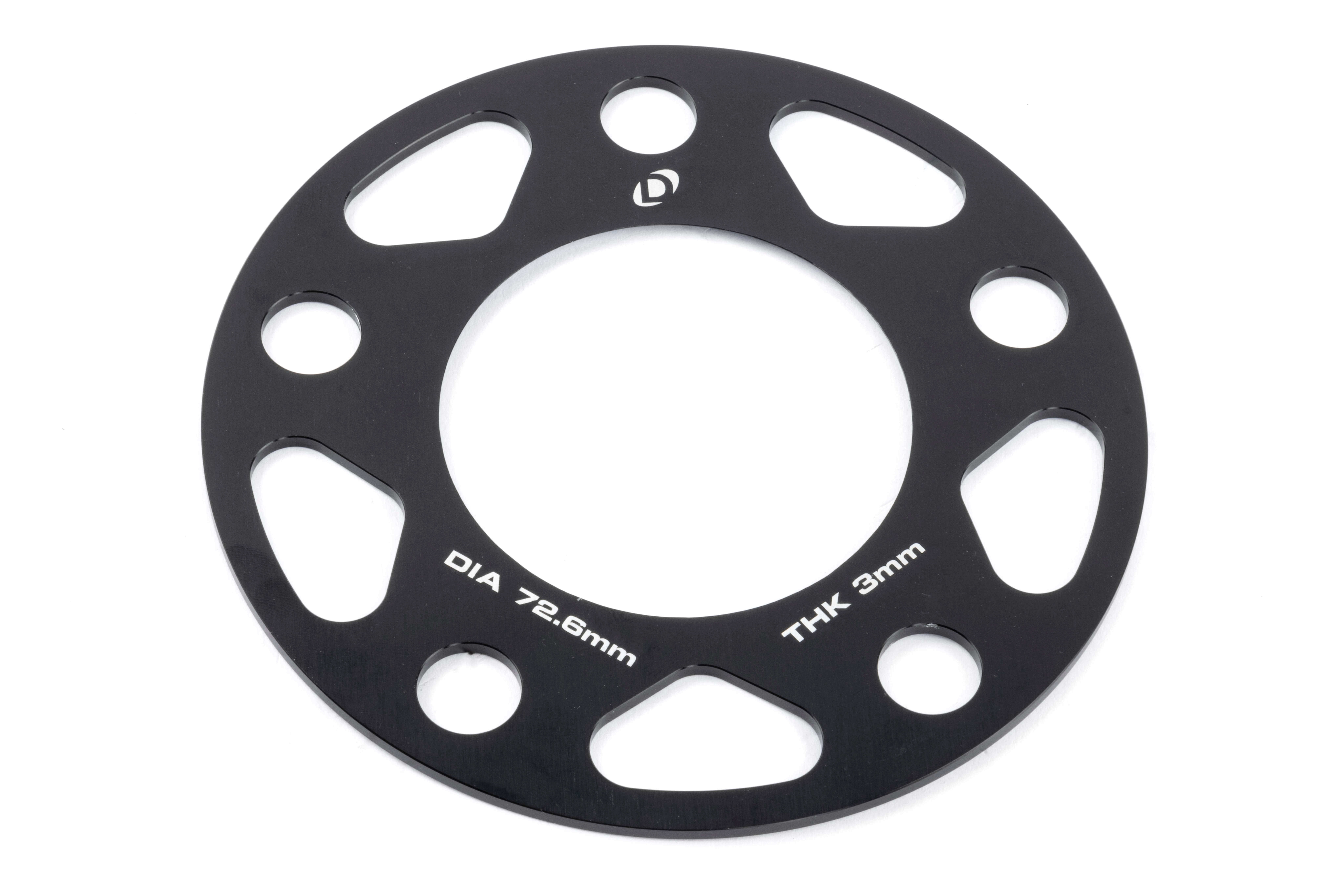 Dinan D210-2033 Wheel Spacers 5x120 Bolt Circle - 72.6mm Center Bore - 3mm Thick - Pair