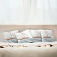thumbnail image 3 of Ambesonne Saying Throw Pillow Cover 4 Pack, Sailing Theme Boat Waves, 16", Cinnamon Pale Blue, 3 of 6