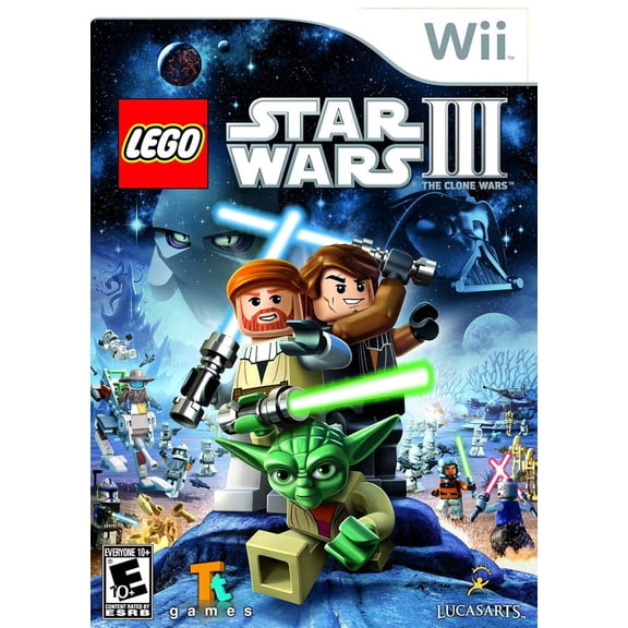 Restored LEGO Star Wars III: The Clone Wars Wii (Refurbished)