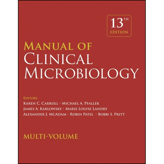 ASM Books: Manual of Clinical Microbiology, 4 Volume Set (Hardcover)