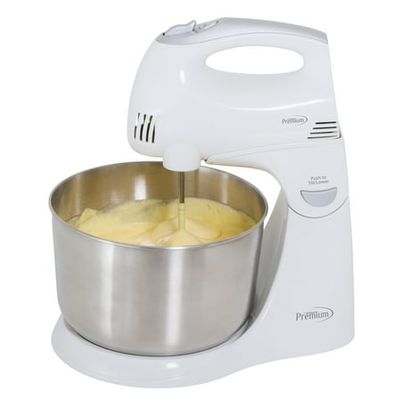 

5-Speed Hand Mixer with Stand and 4.5 Qt. Bowl