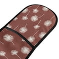 thumbnail image 2 of 35" x7" Double Oven Mitt Heat Resistant Oven Gloves Withstands Up to 200°C for Kitchen Baking & BBQ Minimalist Dandelion Pattern, 2 of 6