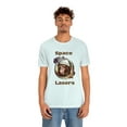 thumbnail image 5 of Space Lasers Chimp Designiuos Funny Smoking Unisex Jersey Short Sleeve Tee, 5 of 10