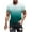 Green T Shirts for Men, variant on M-5XL Mens Short Sleeve T Shirts Big and Tall Crewneck Plus Size Tees Tops Pullover Gradient Printed Casual Comfort Basic Workout Tshirts