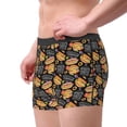 thumbnail image 2 of Pofeuu Hamburgers Hot Dogs Print Men’s Boxer Briefs, Moisture-Wicking Underwear, Regular,Trunk-Small, 2 of 5
