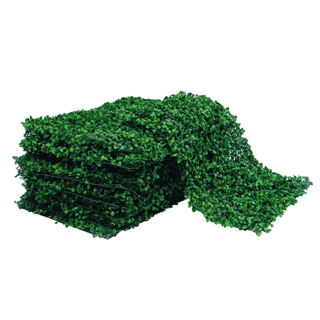20 Pzas Follaje Artificial Tupido Muro Verde Jardin Vertical Sky Green AT17324
