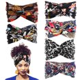thumbnail image 1 of 6PCS Croix Bandeau Bohemia Tête de Course Wrap Twist Bandeau pour les Femmes, 1 of 10