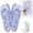 White, variant on Traditional Chinese Acupressure Foot Massage Socks With Precise Point Indicators For Enhanced Relaxation And Wellness