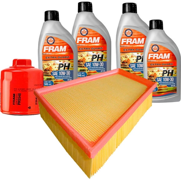 Kit De Aceite Mineral 10W30 Kit De Afinación Sin Bujías Compatible con Volkswagen Gol L4 1.6L DE 2009 A 2019