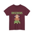 thumbnail image 3 of Unserious Sloth on Turtle Unisex Heavy Cotton Tee, 3 of 4
