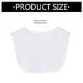 thumbnail image 3 of Giaone Antiexplosion Low Cut Dress Faux Collar Insert Modesty Cover For Women Blouse, 3 of 18