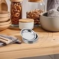thumbnail image 4 of BRIGHTFUFU 10 Pcs Mini Stainless Steel Sauce Bowls Round Dipping Plates Seasoning Dishes Small Dressing Containers Soy Sauce Containers, 4 of 8