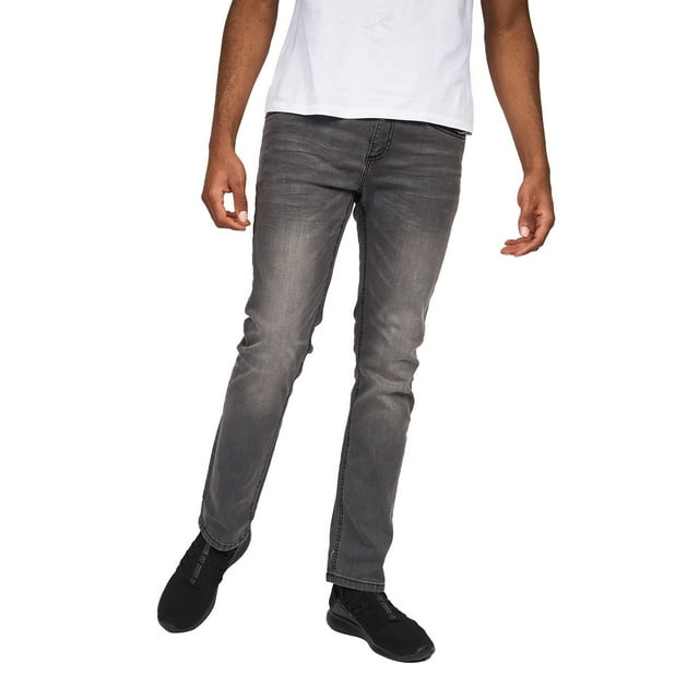 Crosshatch Jeans Extensibles Ajustés pour Hommes