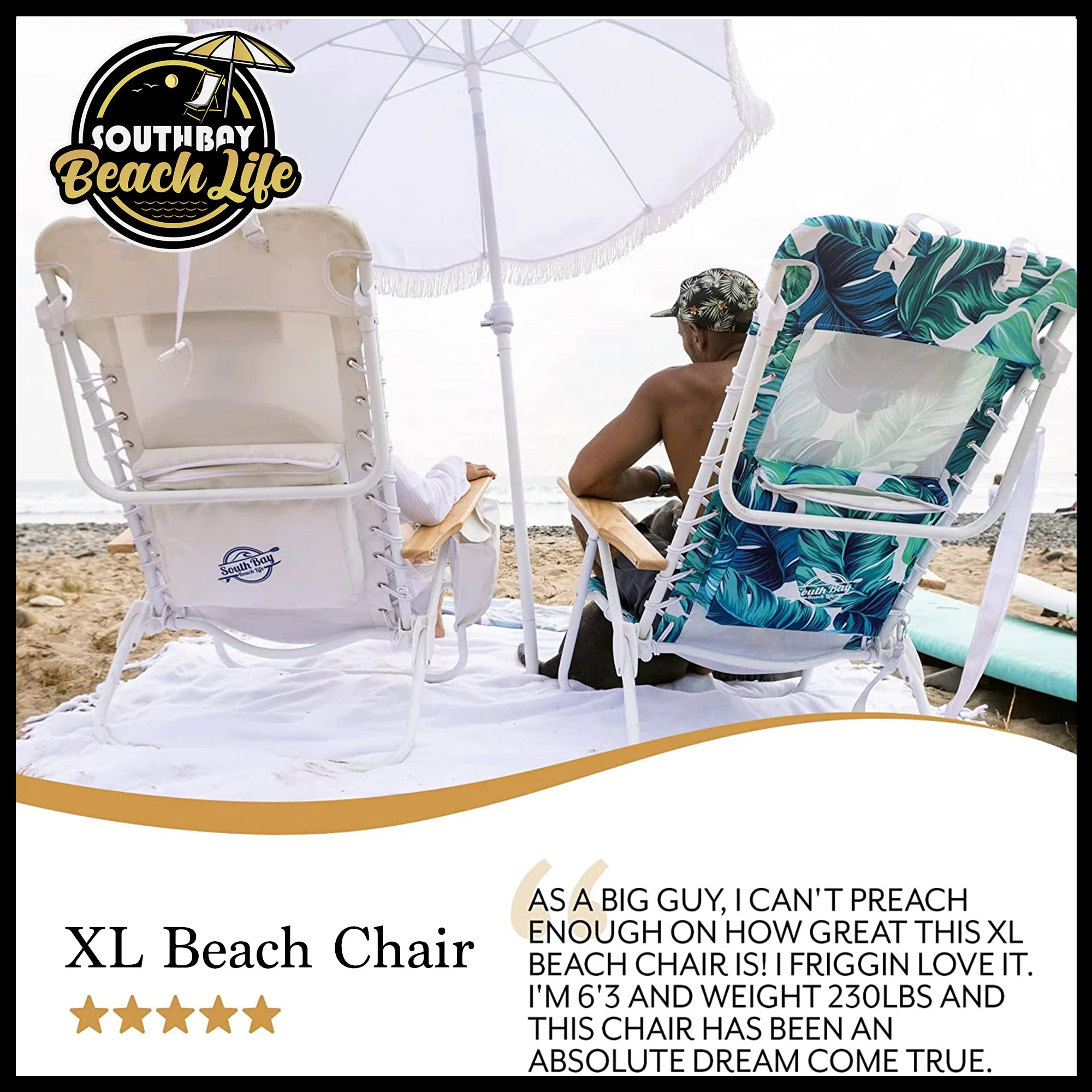 The XL Aluminium Beach Chair - image 5 of 6