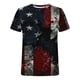 thumbnail image 5 of Tops para hombre, blusas y camisas de manga corta con cuello redondo para hombre, jersey informal de moda con estampado de cuello redondo para hombre, pantalones cortos deportivos para fitness, blusa, 5 of 5
