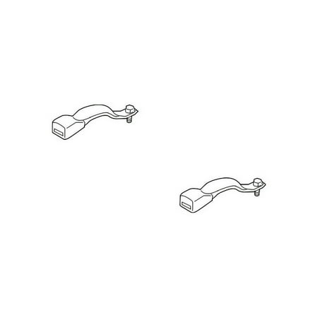 Genuine OE Mazda Buckle - TDY1-57-820A-34