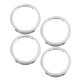 thumbnail image 1 of unbranded 4Ud Anillos Adaptadores Centro De Para Anillos Ligeros Y Color Plata, 1 of 8