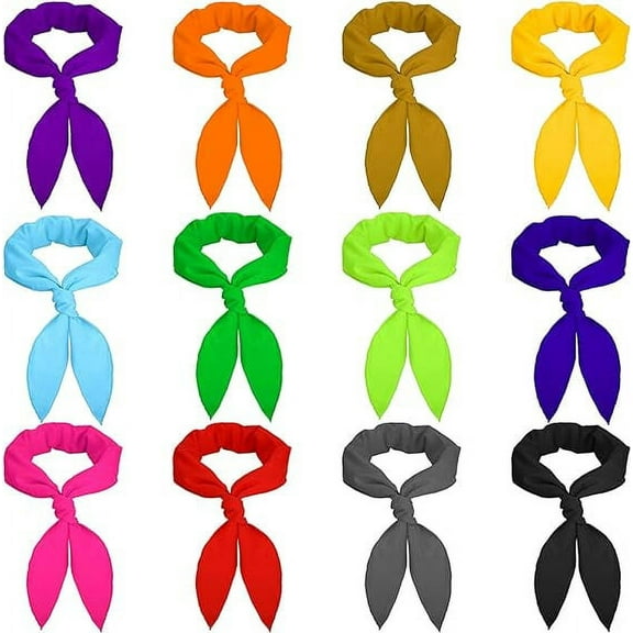 Ice Cooling Scarf Cooling Neck Bandana Wrap Headband for Men Women Outdoor Activities