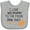 AC-Heather Grey, variant on Inktastic I Love My Poppi to the Moon and Back Boys or Girls Baby Bib
