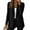 Black #29, variant on Blazer for Women Business Petite Summer Blazers Lapel Collar Work Fashion Button Oversized Jackets Long Sleeve Office Formal Lightweight Professional Mujer Clothing Black 3XL