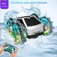 thumbnail image 5 of UUGEE Remote Control Car Car Toys for Boys, 2.4 GHz 4WD Amphibious RC Car Boat, 360°Rotation RC Truck Stunt Cars with LED Lights, Christmas Birthday Gifts for 8 9 10 Kids Girls, 5 of 8