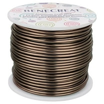 9 12 17 18 20 22 Gauge Aluminum Wire (12 Gauge 100FT) Anodized Jewelry Craft Making Beading Floral Aluminum Craft Wire DIY