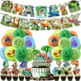 thumbnail image 1 of Kit de decoración para fiestas de cumpleaños con temática de dinosaurios, 39 piezas, 1 of 2