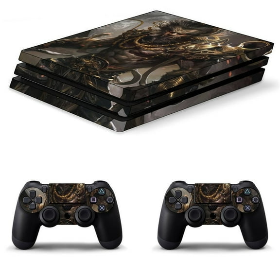 Decal Skin for PS4 Slim / PS4 Pro / PS4, Whole Body Vinyl Sticker Cover for Playstation 4 Console and Controller (WUKONG-1)