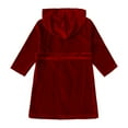 thumbnail image 3 of Toddler Girls Boys Long Sleeve New Christmas Bathrobe Velvet Sleepdress Leisure Wear For Kids Babys Clothes Cute Pajamas Pjs for Girls, 3 of 9