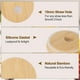 thumbnail image 5 of Bamboo Lids with Straw Hole, 2.76inch/70mm Canning Lids (20Pcs), 5 of 5
