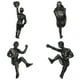 thumbnail image 1 of 4 Uds. Escultura de escalada en roca para hombre, decoración de pared, figurita de resina artesanal BLESIY Escultura para colgar en la pared, 1 of 7