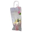 thumbnail image 3 of Ramo de flores de ganchillo con luces, adorno de regalo hecho a mano, flores artificiales Naranja, 3 of 8