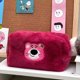thumbnail image 4 of Bolso de almacenamiento bonita de felpa con cremallera, Bolso de cosméticos con animales de dibujos animados, organizador de maquillaje, 4 of 5