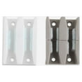 thumbnail image 2 of WORGEOUS 20 pcs  Glass Sliding Door Guides Glass Door Slider Portable Shower Door Guides, 2 of 8