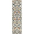 thumbnail image 1 of HomeRoots 385205 2 x 8 ft. Ivory & Multi Color Floral Buds Runner Rug, 1 of 1