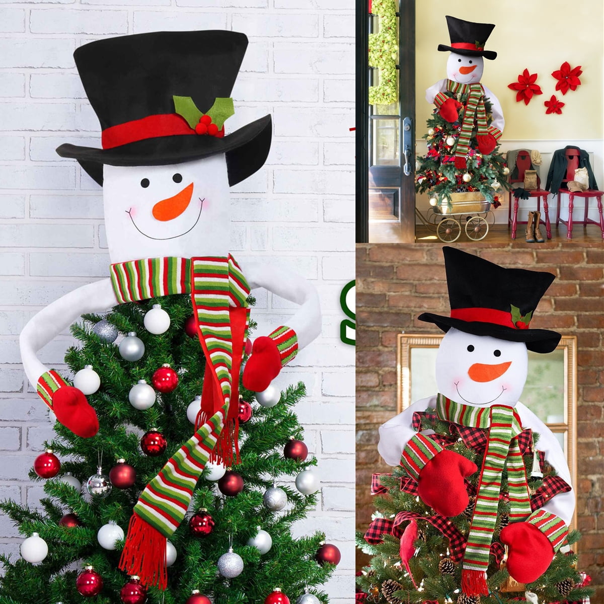 Snowman Christmas Tree Topper Walmart - Exclusively available for a