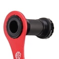 thumbnail image 3 of Yuarrent Llave de soporte inferior de bicicleta roja y negra, 1 unidad, 44mm, 16 muescas, instalación de reparación de bicicleta, herramienta Ciclismo Rojo, 3 of 6