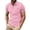 Pink, variant on Kcolen Men's Polo Shirts Tall Men's Summer Casual Short Sleeve Shirt Solid and Travel Comfortable Top Casual Beach Basic