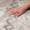 thumbnail image 3 of Addison Rugs Dream Shag Premium Machine Washable Transitional Tribal Mocha Rectangle Rug, 9' x 12', 3 of 8